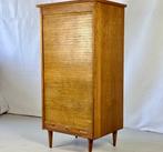 Kabinet - Eik - Klassieke houten rolluikkast, Antiek en Kunst