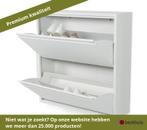 Spinder Billy 2 schoenenkast Staal met poedercoating - Wit, Ophalen of Verzenden, Nieuw, Overige materialen