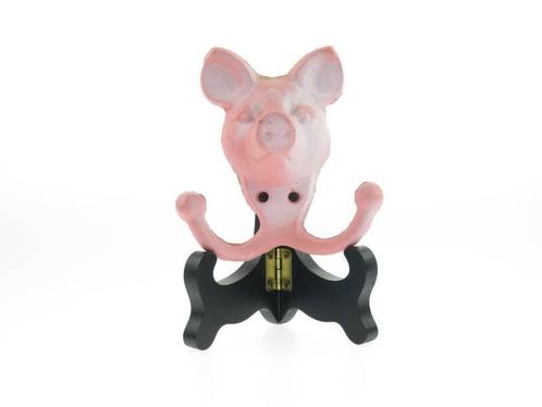 Kapstokhaak gietijzer Varken, Huis en Inrichting, Woonaccessoires | Overige, Gebruikt, Verzenden