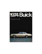 1974 BUICK PROGRAMMA BROCHURE ENGELS (USA), Nieuw, Author