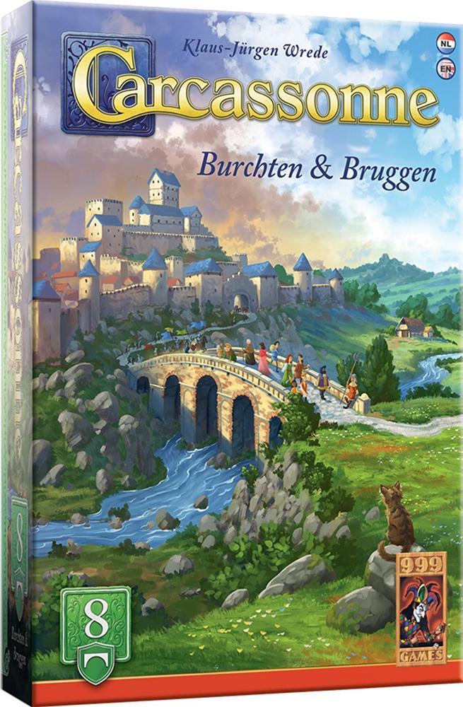 Carcassonne - Burchten & Bruggen Uitbreiding (2025) | 999, Hobby en Vrije tijd, Gezelschapsspellen | Bordspellen, Nieuw, Verzenden