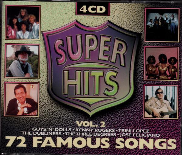 cd - Various - Super Hits - 72 Famous Songs Vol. 2., Cd's en Dvd's, Cd's | Overige Cd's, Zo goed als nieuw, Verzenden