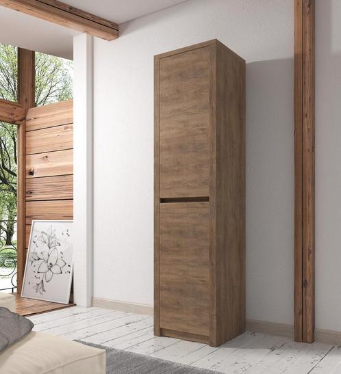 Kast Monaco - Eiken - 50 cm - Dicht, Huis en Inrichting, Kasten | Vitrinekasten, 25 tot 50 cm, Nieuw, 150 tot 200 cm, 50 tot 100 cm