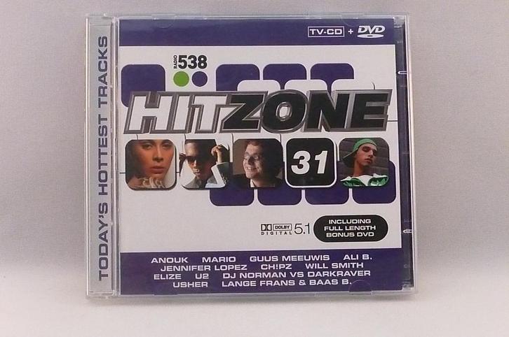 538 Hitzone 31 (CD + DVD), Cd's en Dvd's, Cd's | Verzamelalbums, Zo goed als nieuw, Verzenden