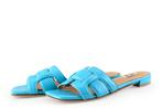 Bibi Lou slippers in maat 38 Blauw | 25% korting, Kleding | Dames, Schoenen, Slippers, Bibi Lou, Zo goed als nieuw, Verzenden