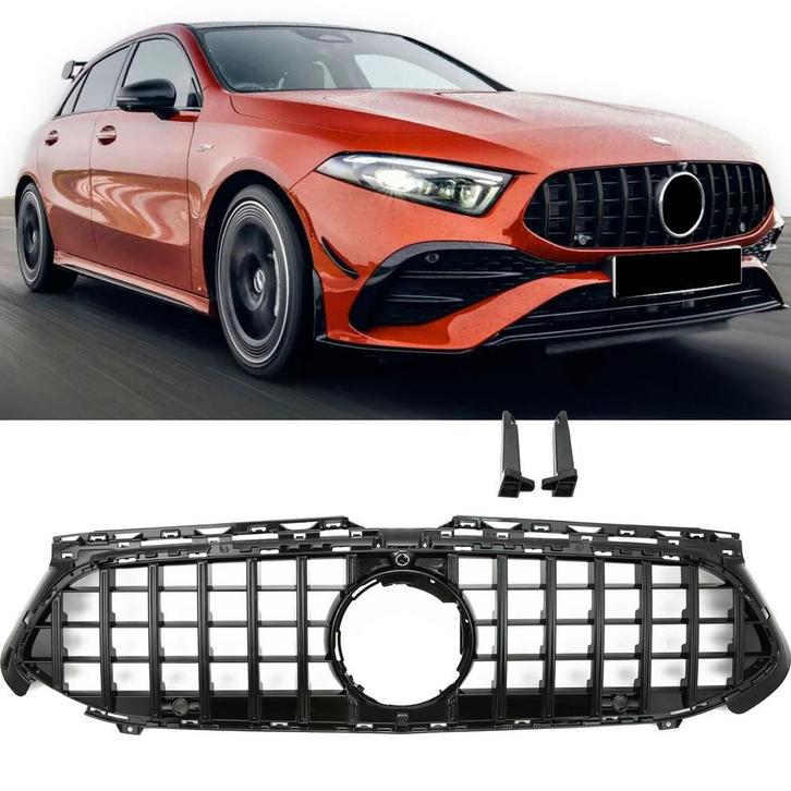 Sport Panamericana Grille geschikt voor Mercedes A-Klasse W1, Auto-onderdelen, Carrosserie en Plaatwerk, Nieuw, Ophalen of Verzenden