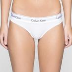 Calvin Klein Modern Cotton String Wit, Kleding | Dames, Ondergoed en Lingerie, Verzenden