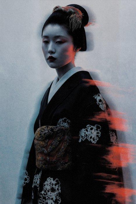 Nik Haku - Trace in Red XL, Antiek en Kunst, Kunst | Designobjecten