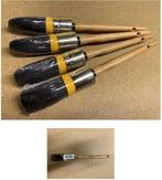 Premium patentpuntkwast - 16 - 10 stuk (Kwasten), Doe-het-zelf en Verbouw, Schildersmaterialen, Ophalen of Verzenden, Nieuw, Kwast