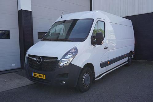 Opel Movano 2.3 Turbo 135PK L3H2 EURO 6, Auto's, Bestelauto's, Dealer onderhouden, Lease, Zwart, Handgeschakeld, Wit, Financial lease