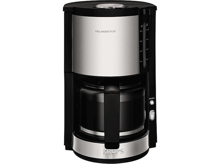Krups -  Pro Aroma Plus Koffiezetapparaat - Zwart, Witgoed en Apparatuur, Koffiezetapparaten, 10 kopjes of meer, Koffiemachine