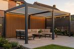 Lamellen Overkapping 6x4 m. Aluminium - Elektrisch Dak & LED, Verzenden, Nieuw