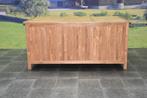 Kussenbox opbergbox XL teak 185x100xH85 cm, Tuin en Terras, Tuinmeubel-accessoires, Ophalen of Verzenden, Nieuw