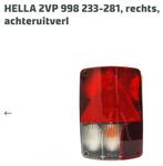 Hella HELLA 2VP 998 233-281, rechts, achteruitverlichting, Auto diversen, Aanhangwagen-onderdelen, Ophalen of Verzenden, Nieuw