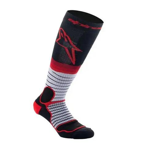 Alpinestars MX Pro Sokken Zwart Grijs Rood, Motoren, Accessoires | Overige, Nieuw, Verzenden