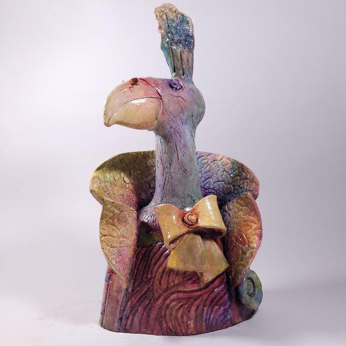 Anna Ponka (XX-XXI) - No reserve- Peacock, Antiek en Kunst, Kunst | Designobjecten