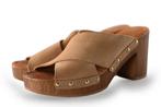 Unisa Slippers in maat 41 Bruin | 10% extra korting, Kleding | Dames, Schoenen, Slippers, Bruin, Verzenden, Zo goed als nieuw