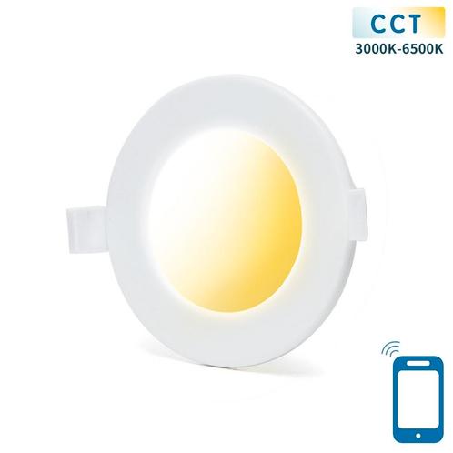 Downlight - inbouwspot Ø 11,5cm WiFi CCT 3000K-6500K | warmw, Huis en Inrichting, Lampen | Overige, Nieuw, Verzenden