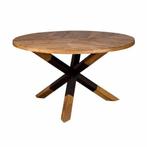 *WOONWINKEL* Tower Living Viola Ronde Eettafel Naturel, Verzenden, Nieuw