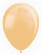 Perzikkleur Ballonnen Pastel Macaron 30cm 25st, Verzenden, Nieuw