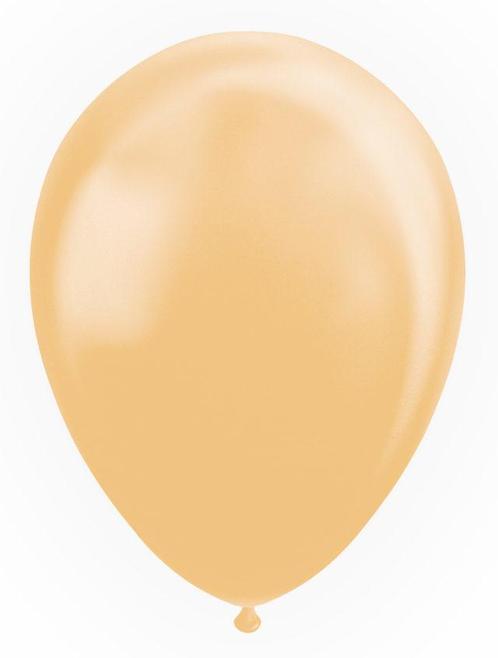 Perzikkleur Ballonnen Pastel Macaron 30cm 25st, Hobby en Vrije tijd, Feestartikelen, Nieuw, Verzenden
