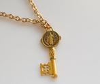 Metaal - Halsketting - St. Benedict sleutelhanger ketting