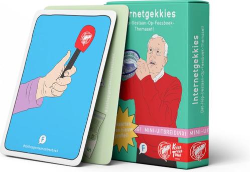 Internetgekkies - Uitbreiding | Kuna Una Tuna Games -, Hobby en Vrije tijd, Gezelschapsspellen | Kaartspellen, Nieuw, Verzenden