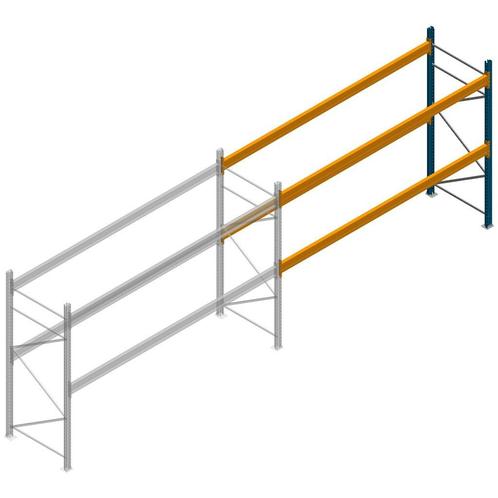 Gebruikte Dexion Speedlock palletstelling 2000x3450x1100 mm, Zakelijke goederen, Kantoor en Winkelinrichting | Magazijn, Stelling en Opslag