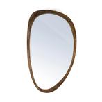 *WOONWINKEL* By-Boo Plecto Houten Spiegel Organisch Bruin, Verzenden, Nieuw