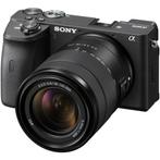 Sony A6600 Zwart + 18-135mm, Audio, Tv en Foto, Fotocamera's Digitaal, Nieuw, Ophalen of Verzenden, Sony