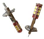 H1 autolamp 2 stuks | 27-SMD LED daglichtwit 6000K | 3.5W -, Auto-onderdelen, Verlichting, Verzenden, Nieuw