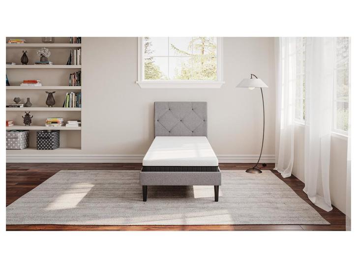 2dekans | Emma Matras Express 18cm – 90x200 cm – Grijs, Huis en Inrichting, Slaapkamer | Matrassen en Bedbodems, Zo goed als nieuw