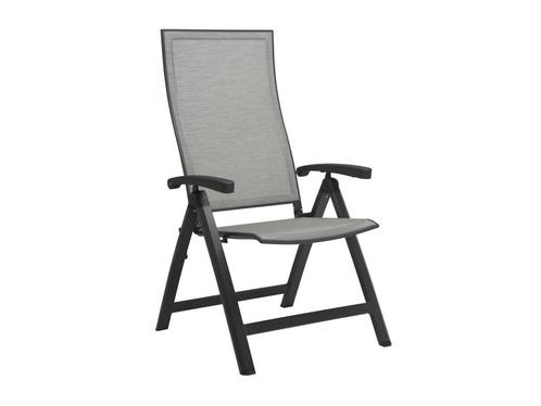 Stern Kari Klappsessel Aluminium - Antraciet/zilver, Tuin en Terras, Tuinstoelen, Ophalen of Verzenden