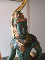 Lamp - Indra, god of war - Messing, Metaal, brass