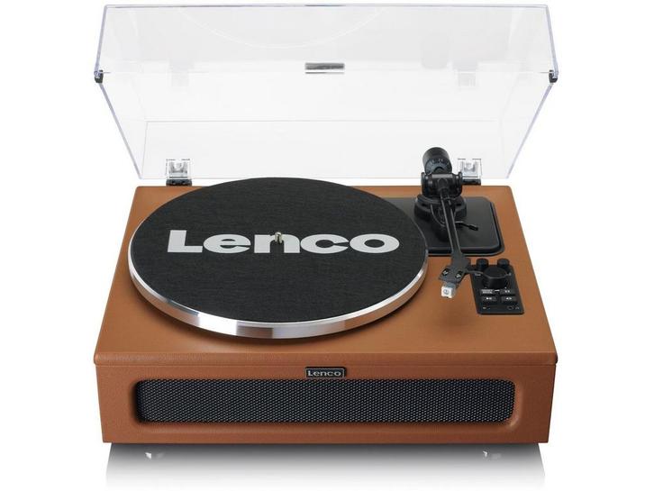 Lenco LS-430 - Platenspeler - Bluetooth 5.0 4 speakers 40W, Audio, Tv en Foto, Luidsprekers, Zo goed als nieuw, Verzenden