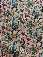 Stof Bekleding Gobelin Exclusief Ontwerp Vogels op Tak, Antiek en Kunst, Antiek | Kleden en Textiel