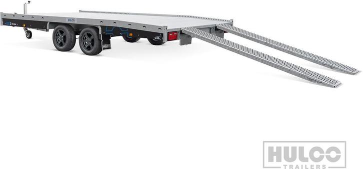 Hulco Multitransporter Carax-2 3000kg 440×207 Go-Getter, Auto diversen, Aanhangers en Bagagewagens, Ophalen of Verzenden