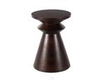 Bijzettafel/Kruk Mango Hout - Zwart - 30x30x50, Huis en Inrichting, Tafels | Bijzettafels, Ophalen of Verzenden, Nieuw