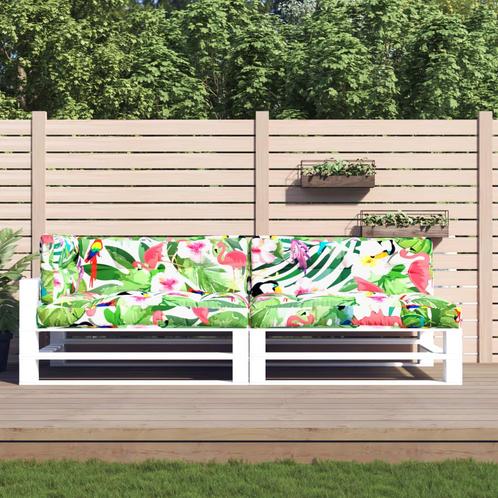 vidaXL Palletkussens 5 st stof  meerkleurig, Huis en Inrichting, Woonaccessoires | Kussens, Nieuw, Verzenden