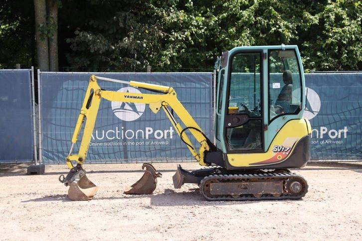 Veiling: Minigraver Yanmar SV17-EX Diesel 2011, Zakelijke goederen, Machines en Bouw | Kranen en Graafmachines, Graafmachine, Ophalen