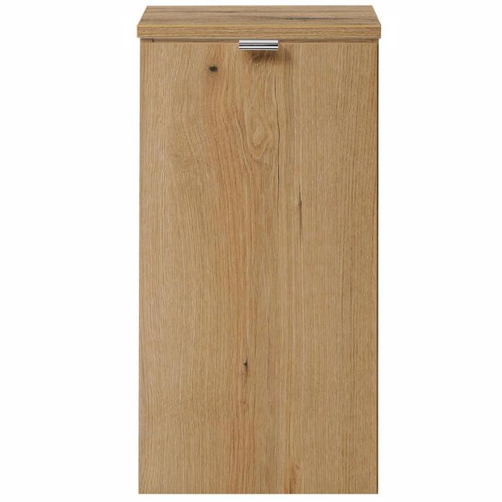 Badkamerkast Newport 59,5x30,4x40 cm eikenkleurig [en.casa], Huis en Inrichting, Badkamer | Badkamermeubels, Verzenden