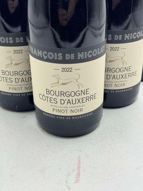 2022 Francois de Nicolay Bourgogne Côtes dAuxerre Pinot, Verzamelen, Wijnen