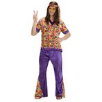 Hippie 60S Kostuum Gekleurd Heren, Nieuw, Verzenden