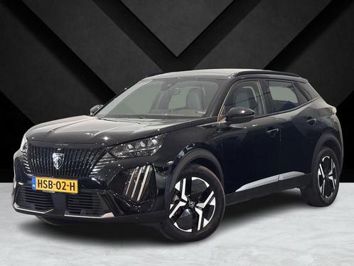 Zakelijke Lease |  Peugeot 2008 GT 1.2 Hybrid 145pk e-DCS6, Auto's, Peugeot, Dealer onderhouden, Lease, Zwart, Automaat, SUV of Terreinwagen