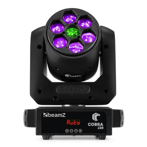 Retourdeal - BeamZ Cobra160  -100 Watt Spot Moving Head met, Muziek en Instrumenten, Licht en Laser, Zo goed als nieuw, Verzenden