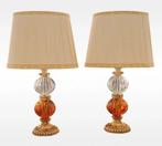 Murano glass table lamps - Tafellamp (2) - Glas - Murano