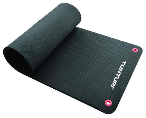 Tunturi Fitnessmat Pro l zwart l 180 x 60 x 1.5 cm, Sport en Fitness, Overige Sport en Fitness, Nieuw, Verzenden