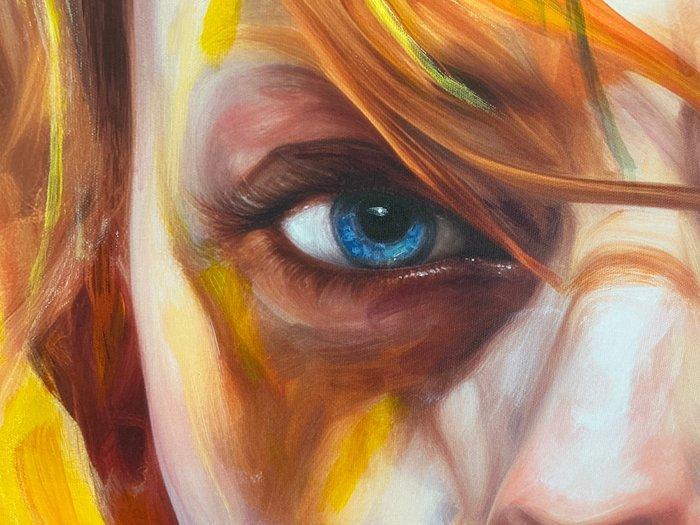 Volker Rossenbach - Porträt Nummer 1, Antiek en Kunst, Kunst | Schilderijen | Modern