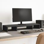 vidaXL Monitorstandaard verstelbaar 80x24x10,5 cm bewerkt, Computers en Software, Verzenden, Nieuw