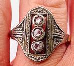 Zonder Minimumprijs - Ring - 12 kt. Geel goud, Zilver, Sieraden, Tassen en Uiterlijk, Ringen, Nieuw